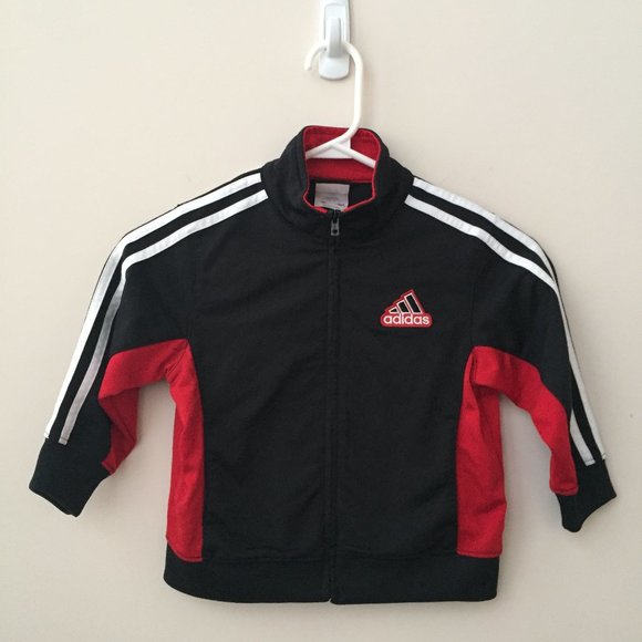 Adidas Zip-Up Track Jacket Size 3T - Picture 1 of 3